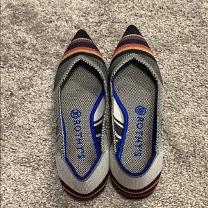 Rothys inverse stripe points size 8.5